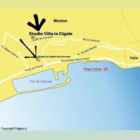 La Cigale Bord De マントン